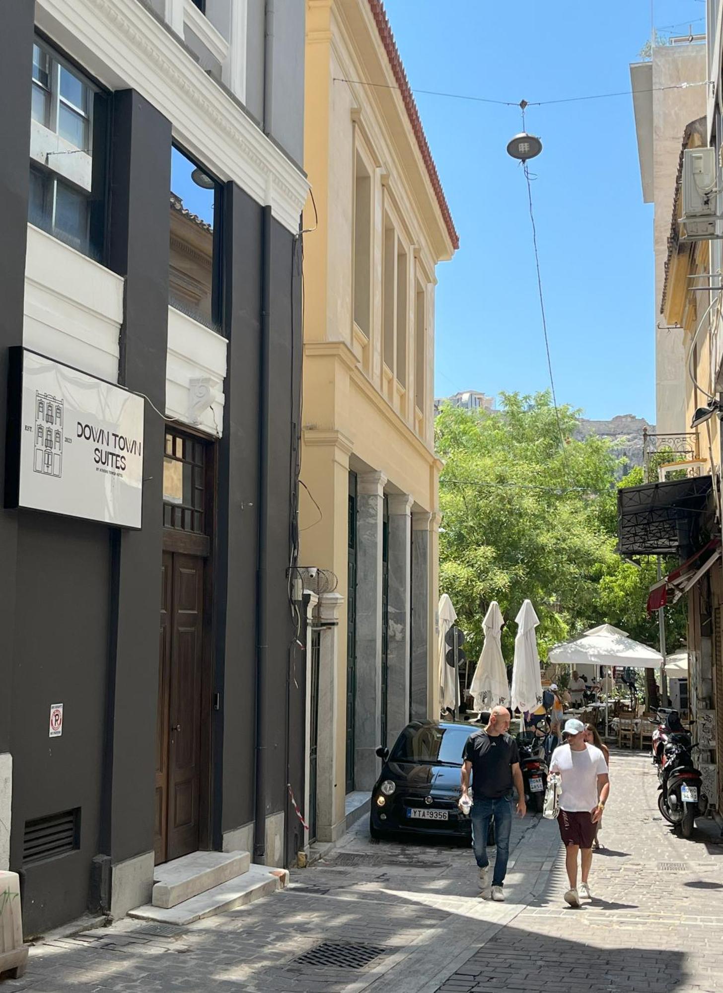 Downtown Suites By Athens Tower Kültér fotó